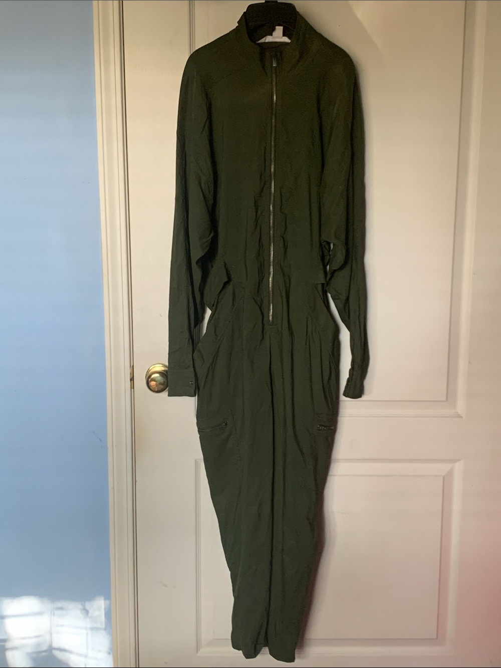 Athleta Olive Green Lenox Jumpsuit